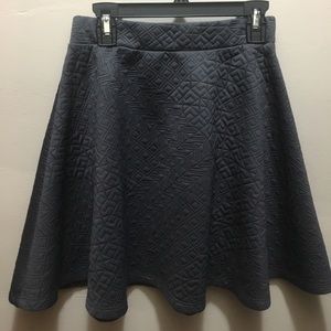 Geometric skater skirt